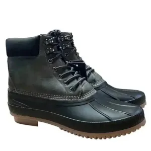Tommy Hilfiger Colin 2 Mens 12 Waterproof Insulated Lace Up Duck Boots Gray NEW