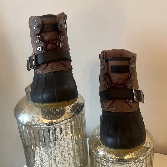 Tommy Hilfiger Women's Regin Snow Boots rain duck warm insulated side zip size 6