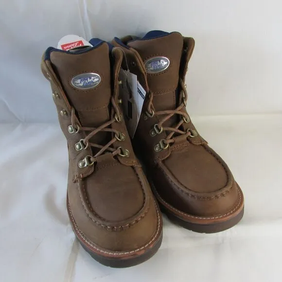 Tony Lama Men's 6&quot; Lace Up Conductor Composite Moc Toe Work Boots - Brown