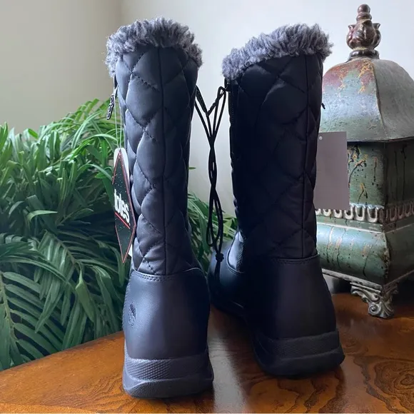 Totes Lori Winter Faux Fur Insulated Waterproof Boots