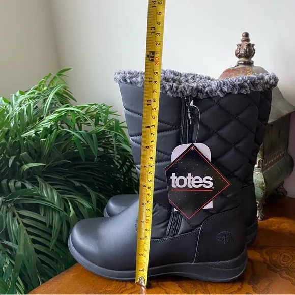 Totes Lori Winter Faux Fur Insulated Waterproof Boots