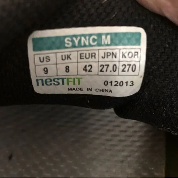 Treksta Nestfit Sync M 012013 Men's Sz 9 Outdoor Hiking shoes