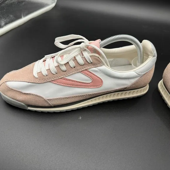 TRETORN Lace-up Rawlins Sneakers Women's White/Blush Size 10 US