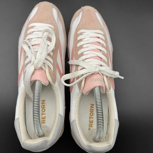 TRETORN Lace-up Rawlins Sneakers Women's White/Blush Size 10 US