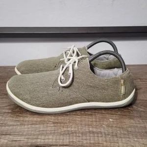 True Linkswear Oxford Canvas Men's Golf Shoes Size 7.5 Beige