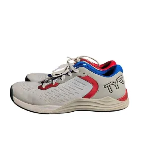 TYR CXT-1 Trainer Sneakers M/ 9.5 W/ 11 White Red Blue Athletic Training Shoes
