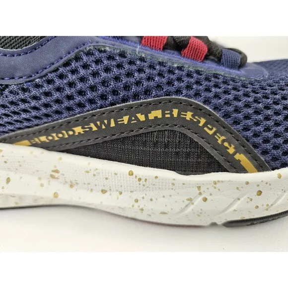 UA Project Rock BSR 3 Training Shoes 3026767-400 Blue/Black/Gold NEW Youth 7