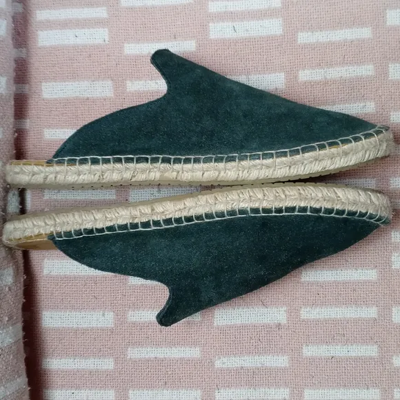 UBUNTU Handmade Comfort Espadrille Mules Slip On Comfort Shoes 9.5 Women's