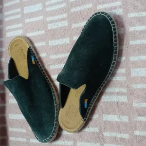 UBUNTU Handmade Comfort Espadrille Mules Slip On Comfort Shoes 9.5 Women's