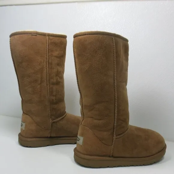UGG #1017713 Classic Tall Australia Insulated Winter Kids Footwear Boot Sz 5