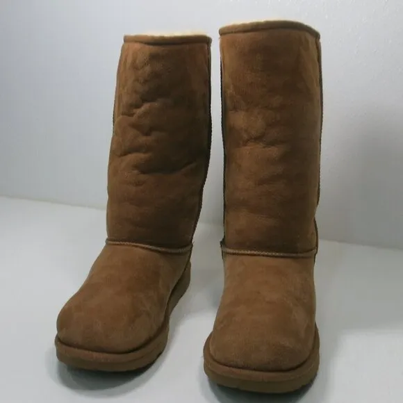 UGG #1017713 Classic Tall Australia Insulated Winter Kids Footwear Boot Sz 5