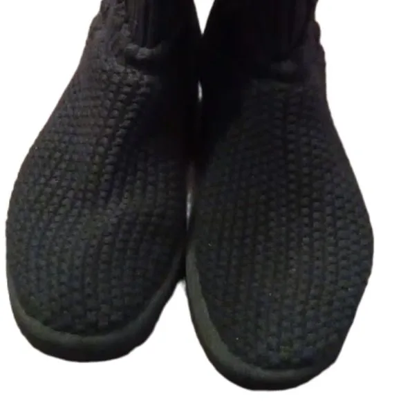 UGG Australia | Classic Argyle Sweater Knit | Tall Black Boots | Women | Size: 7
