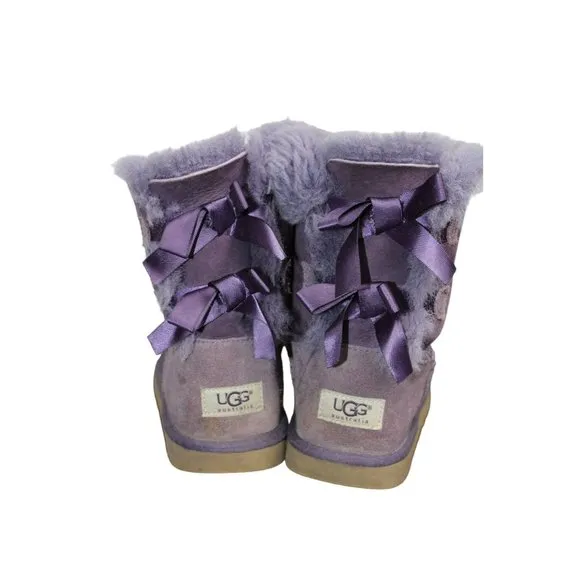 UGG Australia Purple Mid Length Boots - Size 5