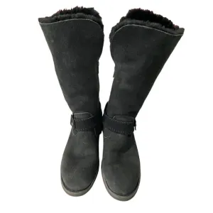 Ugg Australia Women's Boots Braiden Zip Up Black 1012361 Size 7 M