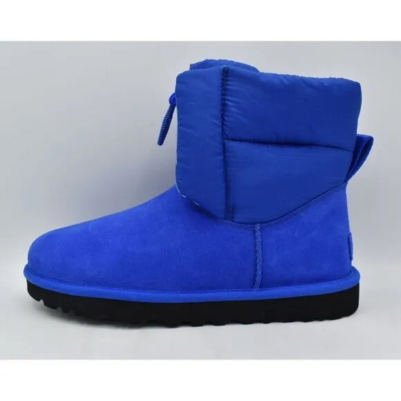 UGG Australia Womens Size 7 Classic Maxit Toggle Blue Black Waterproof Boots