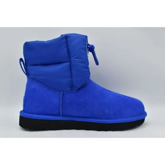 UGG Australia Womens Size 7 Classic Maxit Toggle Blue Black Waterproof Boots