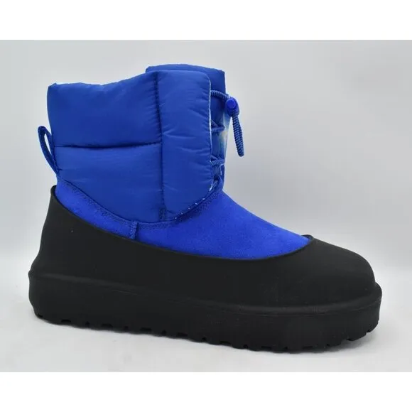 UGG Australia Womens Size 7 Classic Maxit Toggle Blue Black Waterproof Boots