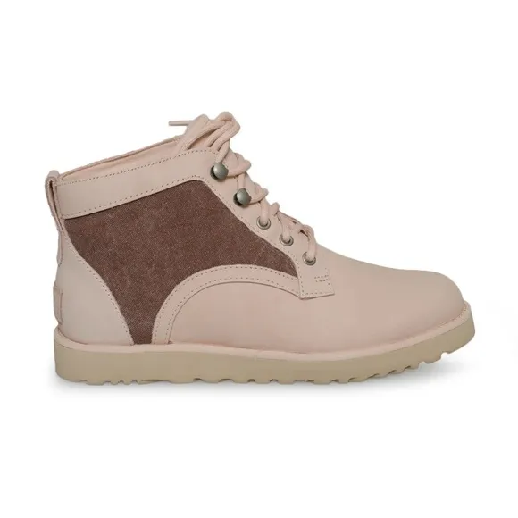 UGG Bethany Canvas Quartz Shoes Pink High Top Size 9