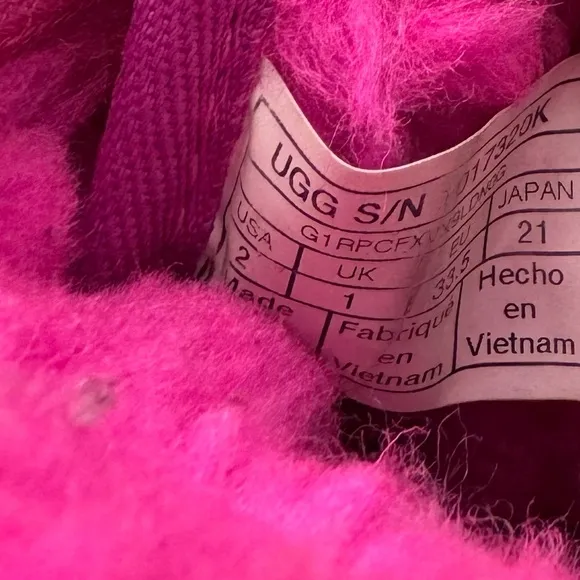 Ugg Boots Neumel ll Ankle Booties Sherpa Lined Lace Tie Up Pull On‎ Knit Pink