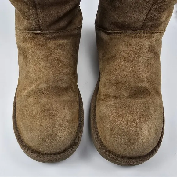 UGG Chestnut Tall Plumdale Boots Size 9