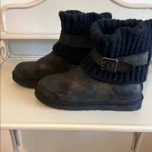 Ugg Cozy Black Boots