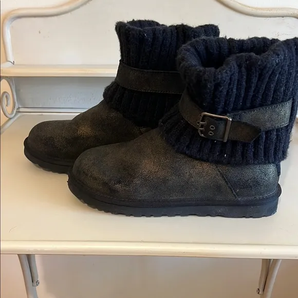 Ugg Cozy Black Boots