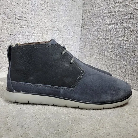 UGG Freamon Men's Size 13 US Treadlite Blue Suede Ankle Waterproof Chukka Boots