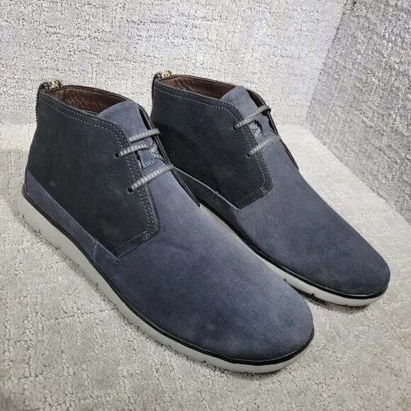 UGG Freamon Men's Size 13 US Treadlite Blue Suede Ankle Waterproof Chukka Boots