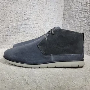 UGG Freamon Men's Size 13 US Treadlite Blue Suede Ankle Waterproof Chukka Boots