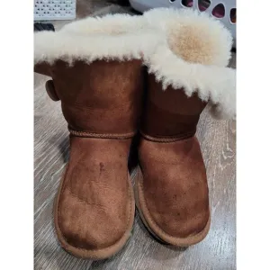Ugg Girls Bailey Button II Boots Toddler Girls size 12 #4