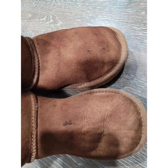 Ugg Girls Bailey Button II Boots Toddler Girls size 12 #4