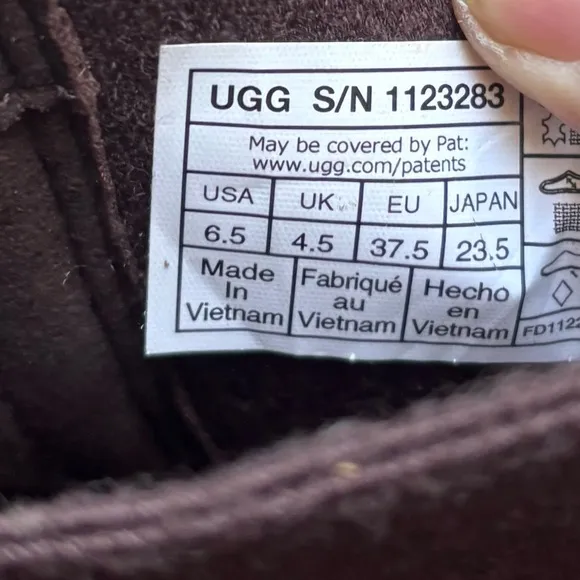 Ugg Harrison Chelsea Boots Stout Brown Sz 6.5