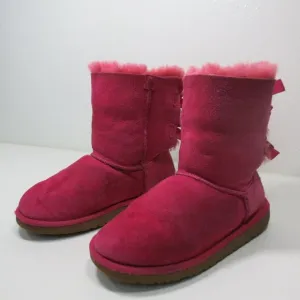 UGG Insulated Bailey Bow Boots 3280K Shoe Australia Kid's Winter Footwear 3