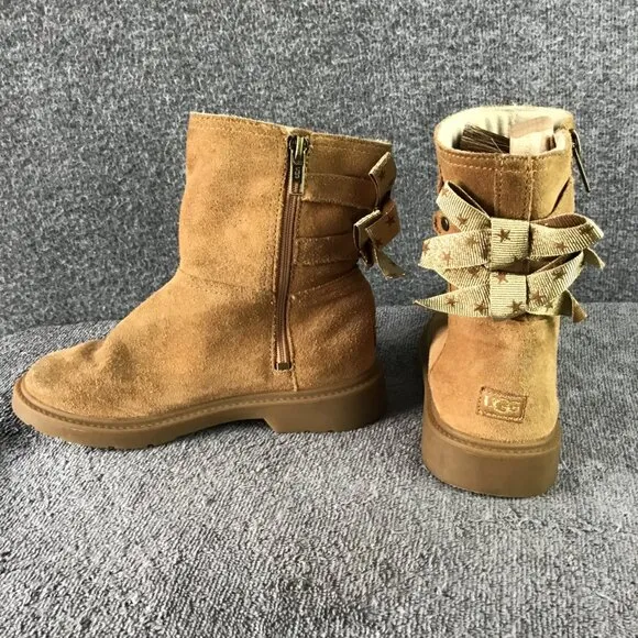 UGG Kids Tillee Boots Sz 13 Chestnut