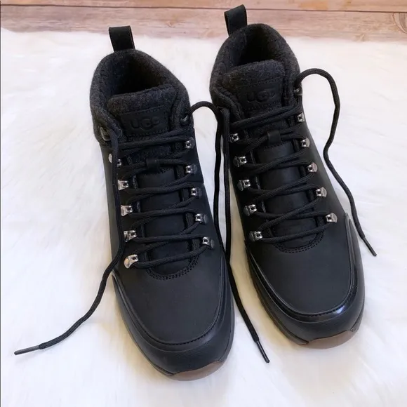 UGG Men’s Olivert Black Waterproof Insulated Boots