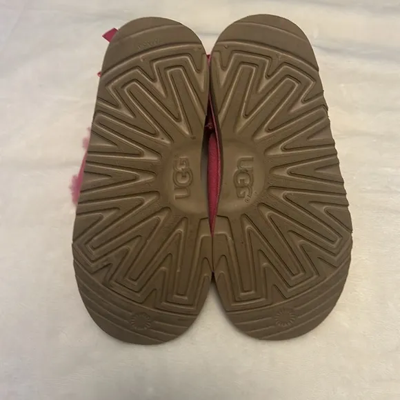 Ugg Pink Mini Bailey Boots Youth Size 13