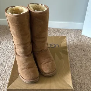 UGG Tan Sheepskin tall Boots