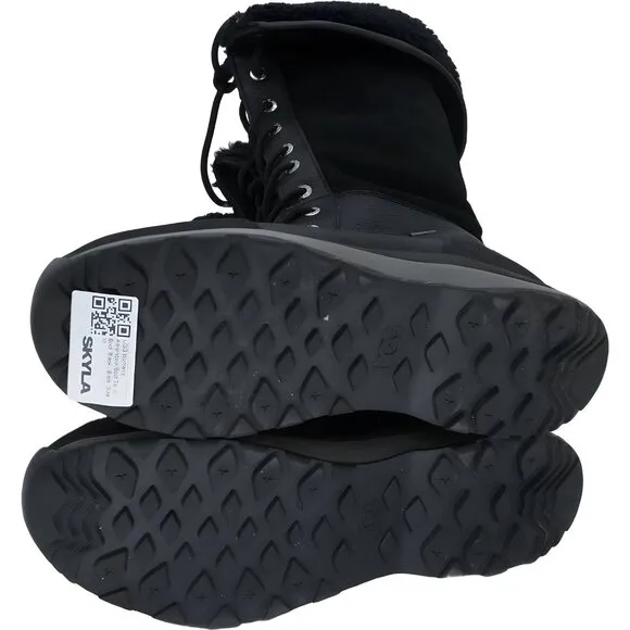 UGG Women's Adirondack Tall III Black Boots, Size 10 - Stylish and Warm