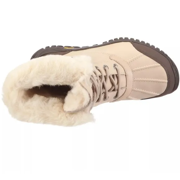 UGG Women's Beige and Brown Winter Boots
