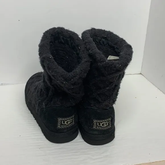 UGG Women's Lattice Cardy knit boots