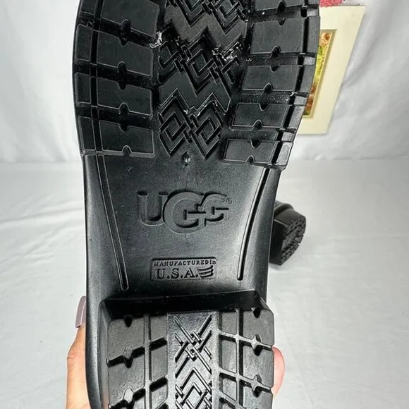 Ugg Women's Sienna Waterproof Royal Blue Rain Boots Size 11