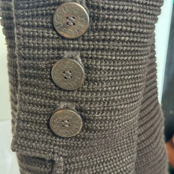 UGG Brown Knit Boots
