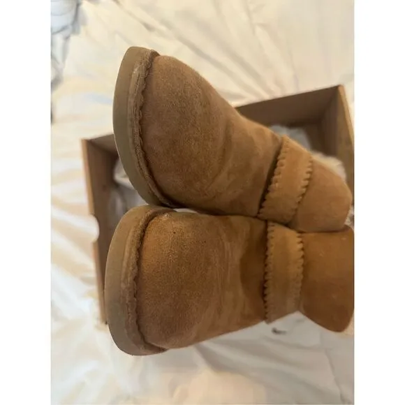 UGG Womens McKay Ankle Bootie Boots Chestnut Brown Size 7.5