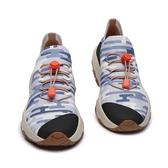 UIN Women's Walking Travel Shoes  Comfort Hiking Sneaker (Flow-Grey Cazorla)