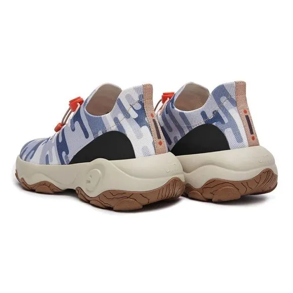 UIN Women's Walking Travel Shoes  Comfort Hiking Sneaker (Flow-Grey Cazorla)