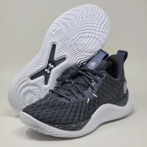 Under Armour Curry 10 Gray Basketball Shoes Sneakers 3026624-101 Men Sz 8.5 New
