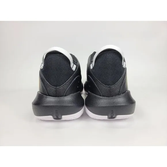 Under Armour Lockdown 6 Athletic Shoes Sneakers Mens 13 Black White 3025616-003