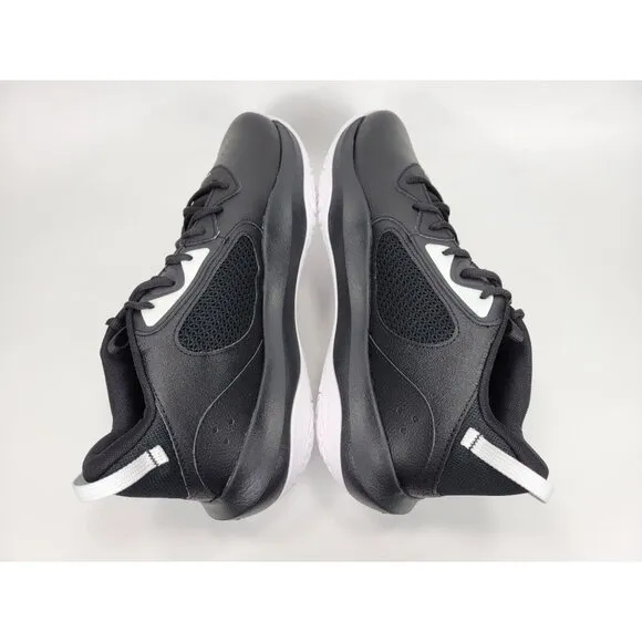 Under Armour Lockdown 6 Athletic Shoes Sneakers Mens 13 Black White 3025616-003