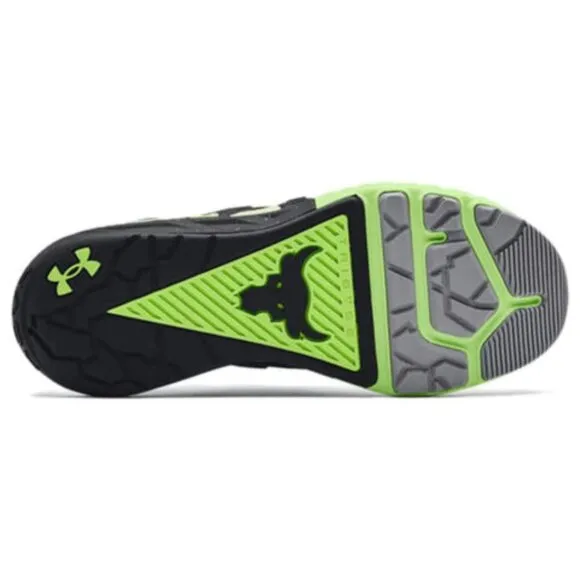Under Armour Project Rock 4 Mens Training Shoes Yellow 3023695-303 NEW Multi Sz
