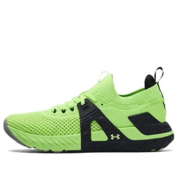 Under Armour Project Rock 4 Mens Training Shoes Yellow 3023695-303 NEW Multi Sz